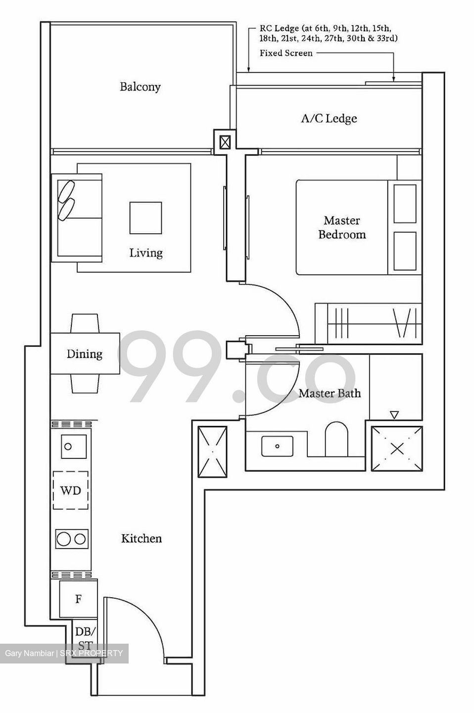 Avenue South Residence (D3), Apartment #404935251